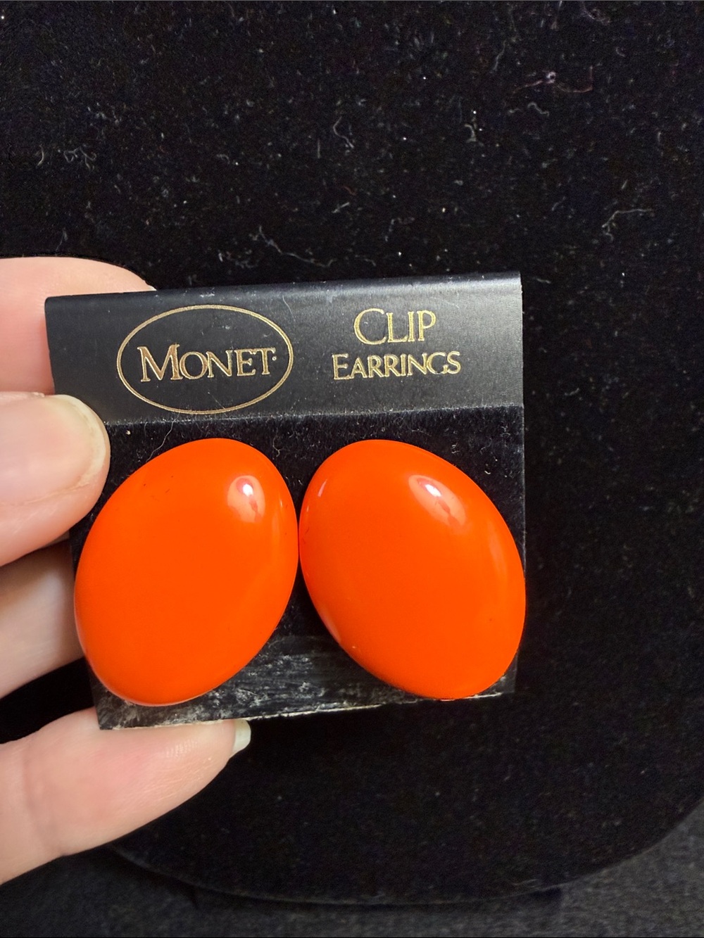 Brilliant MONET CLIP ON EARRINGS